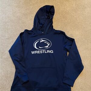 Penn state wrestling hoodie like new size youth XL
